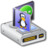 Hard Drive Programs Linux 1 Icon